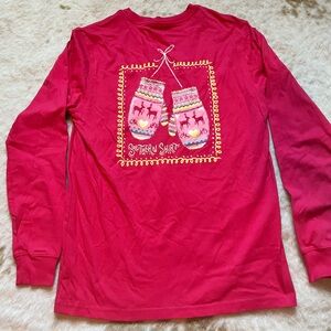 Youth Large simply southern longs sleeve tee
